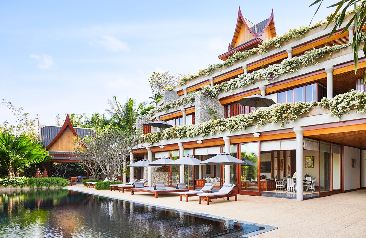 Thai style six-bedroom Amanpuri Villa 40 exterior