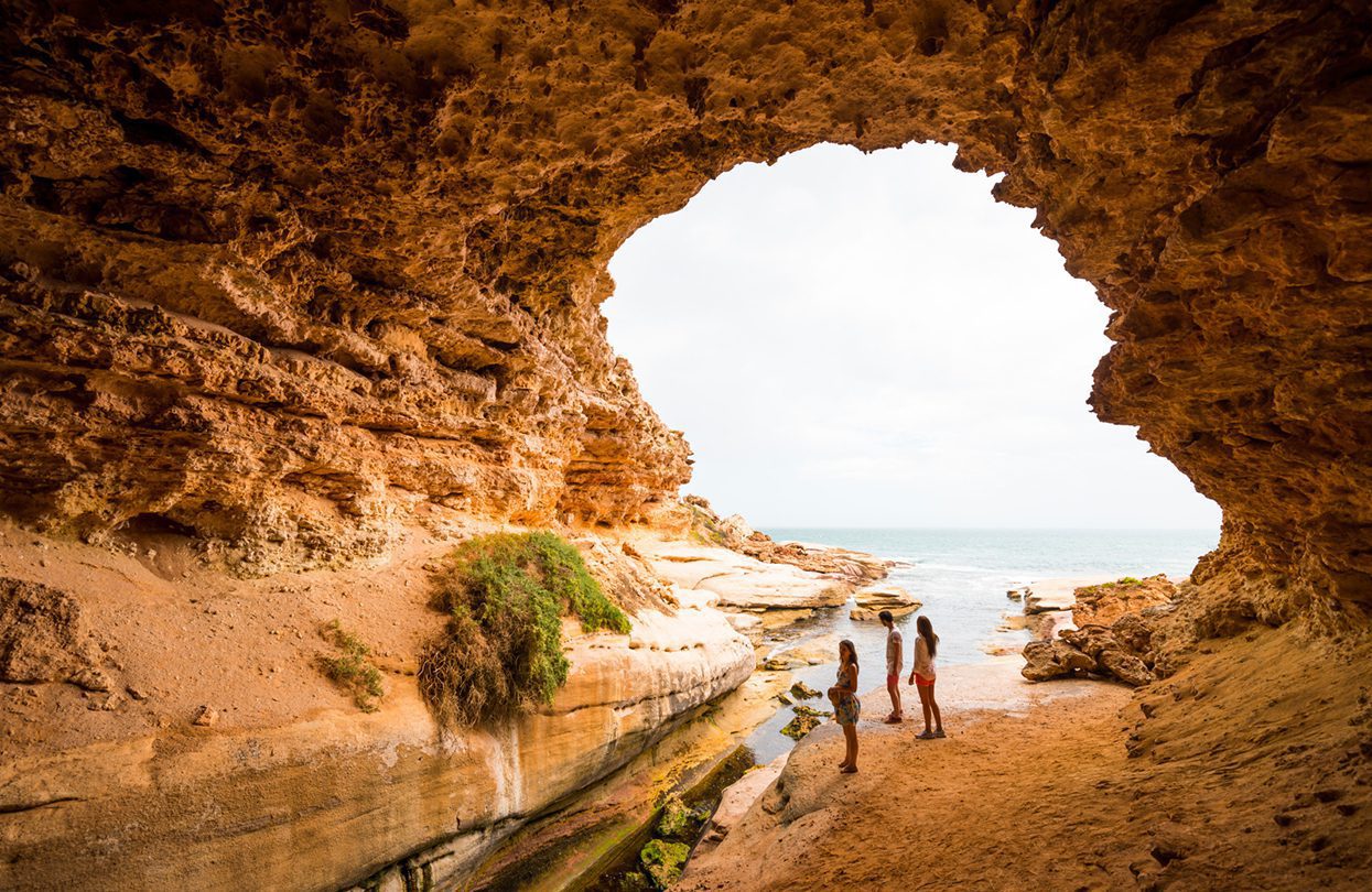 Camping in the lap of nature at Talia Caves, Eyre Peninsula, image by Rob Blackburn